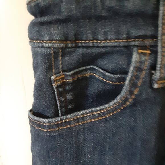 Levi's Overalls Blue Denim Women's Size 28 Side Zip Tapered Leg S40197 Cotton - Picture 7 of 15